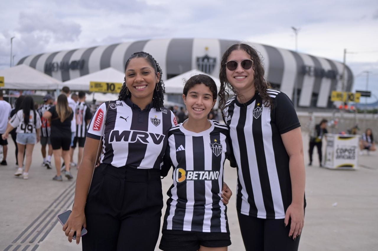 Torcida do Galo em Fan Fest para final com o Flamengo