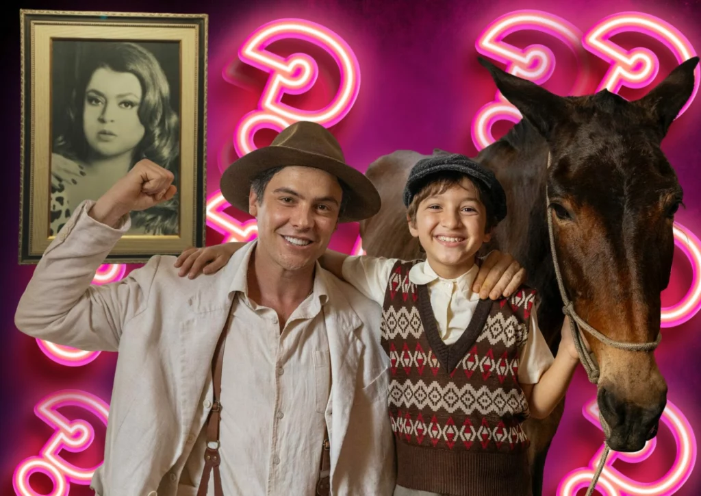 Samir e Candinho em Êta Mundo Melhor! - Divulgação/TV Globo 