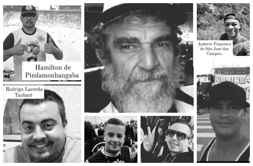 Vítimas do ônibus com torcedores do Corinthians
