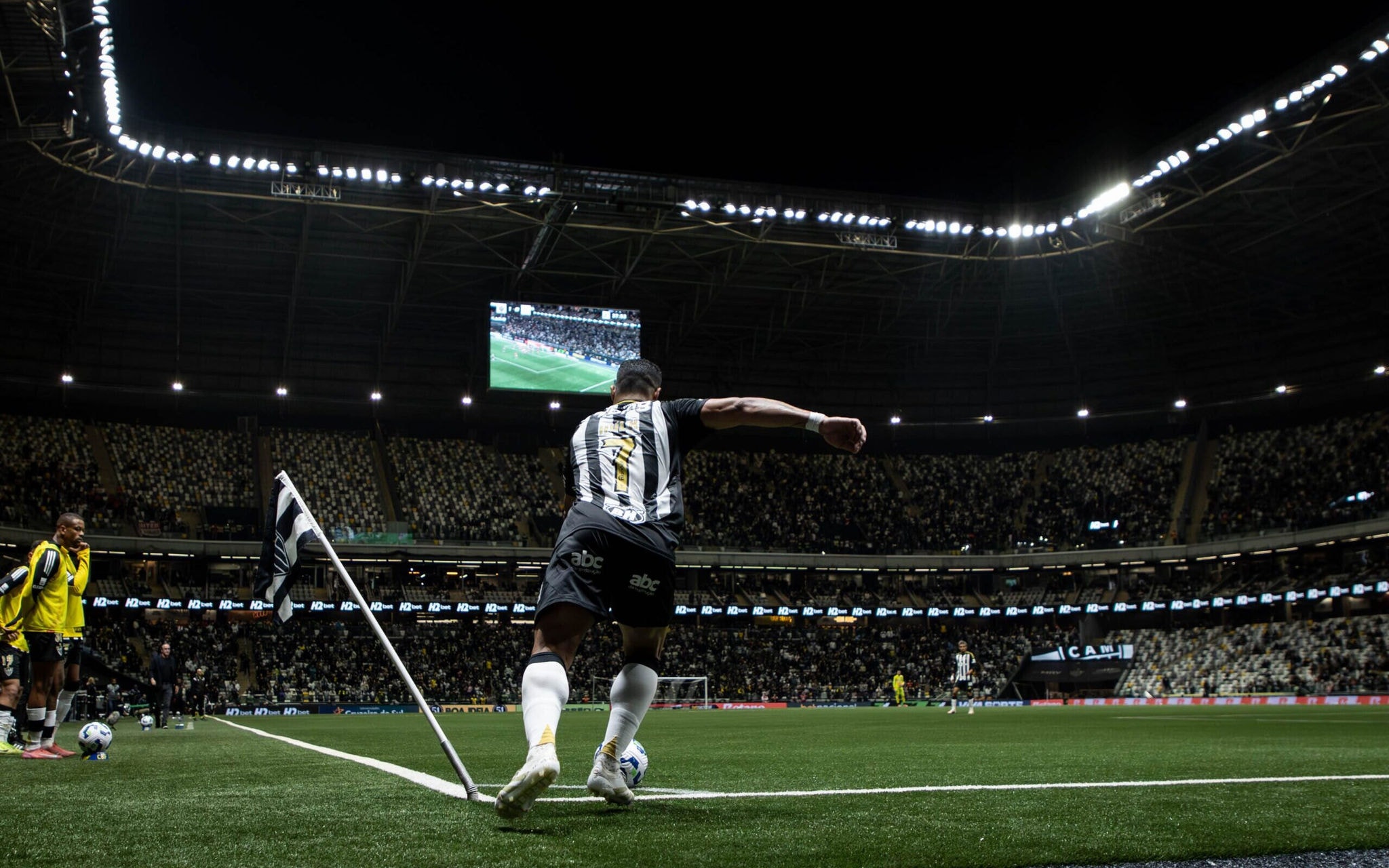 Arena MRV é o grande case de atuação da Nexa no mercado da tecnologia e experiência do torcedor. (Foto: Pedro Souza / Atlético)