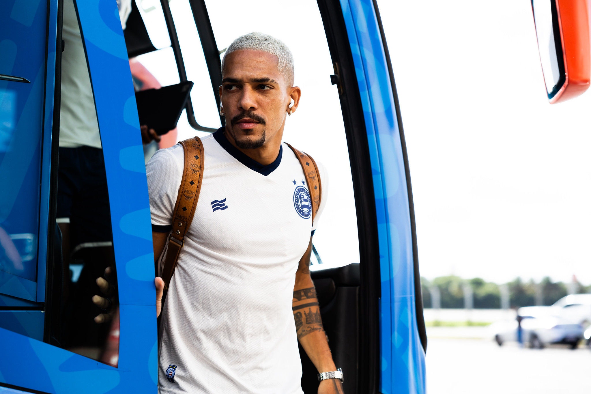 Gilberto, do Bahia, é amigo de Marlon, do Cruzeiro