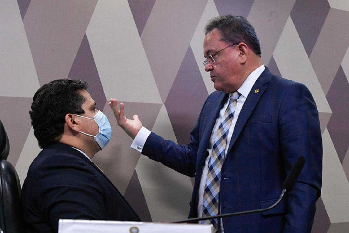Davi Alcolumbre e Roberto Rocha
