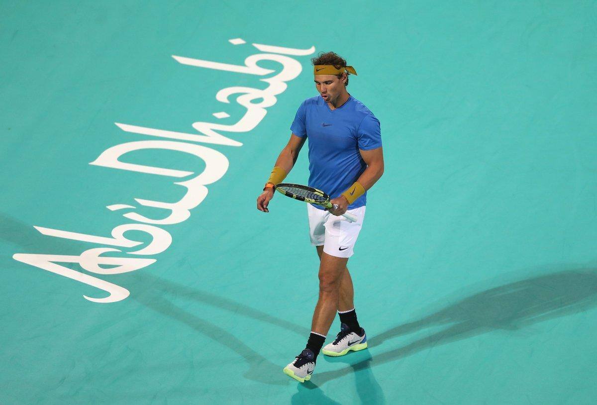Nadal não jogava desde o início de setembro, quando se machucou na semifinal do US Open, em Nova York