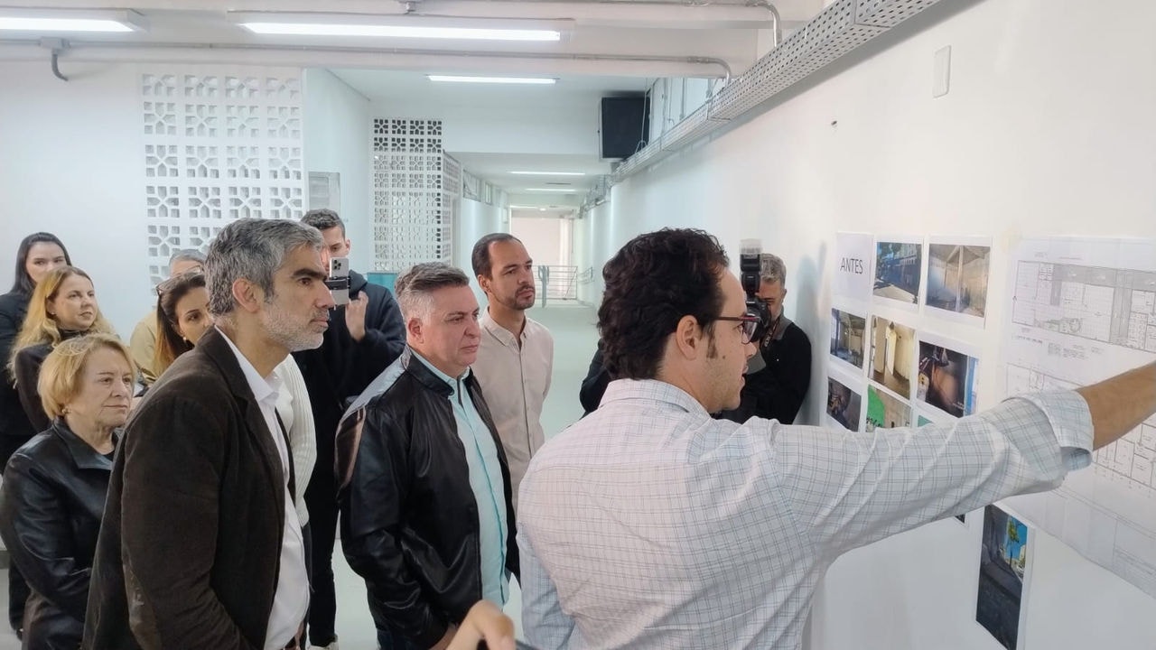 Prefeito visitou as obras nesta quarta-feira