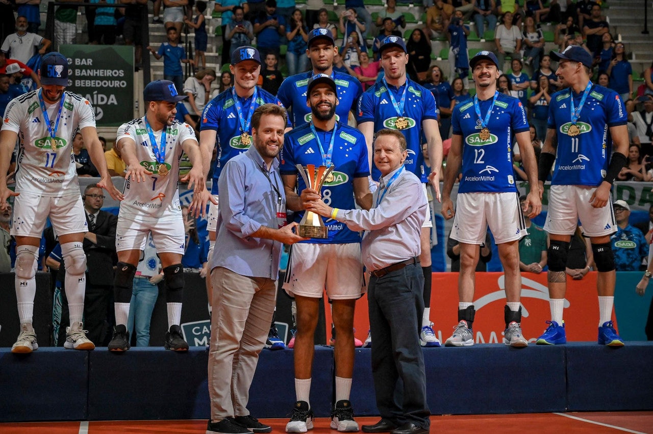Fundado em 2009, o Sada Cruzeiro se tornou sinônimo de título no vôlei e é conhecido como 'Campeão de Tudo'
