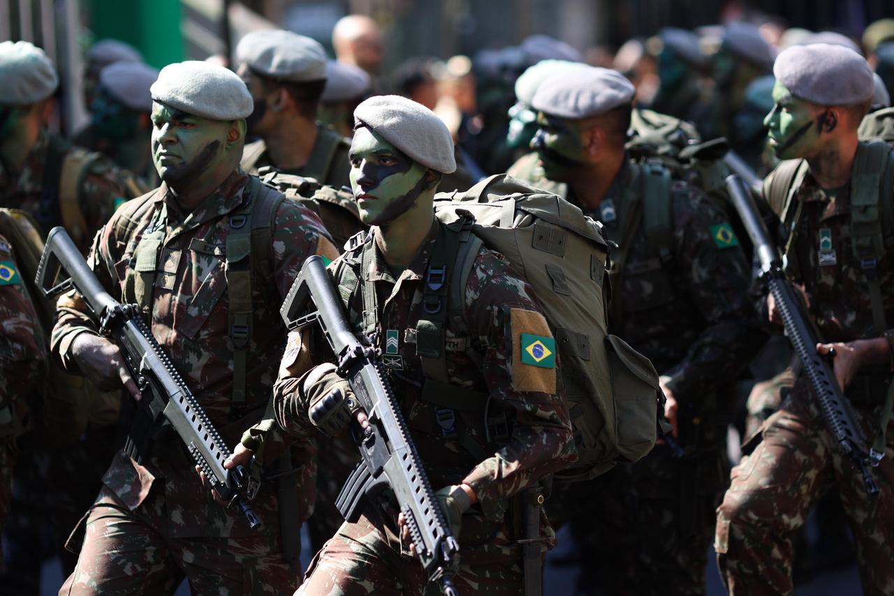 Desfile do Dia da Independência do Brasil teve a participação das diversas forças de segurança que atuam em Minas