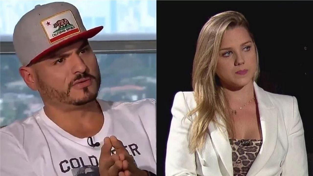 Carlinhos Mendigo e Aline Hauck