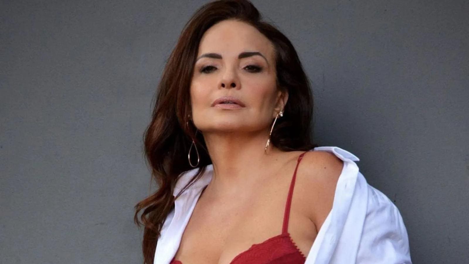 A atriz Luiza Tomé