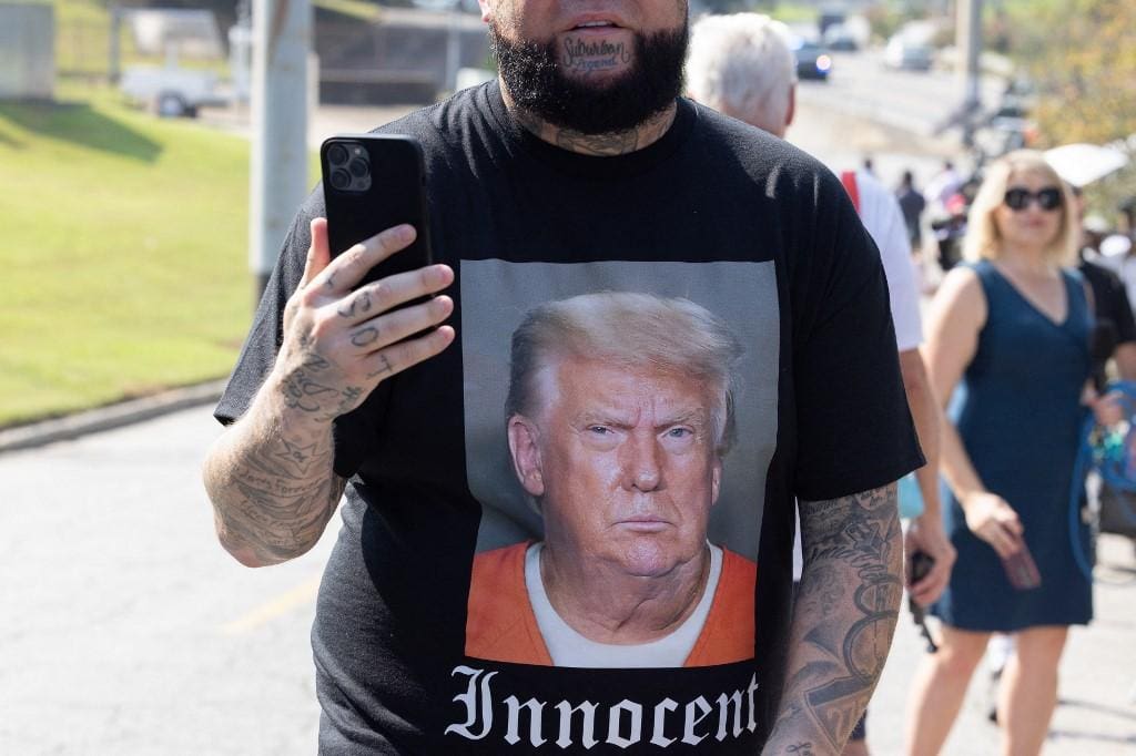 Seguidor de Donald Trump Atlanta