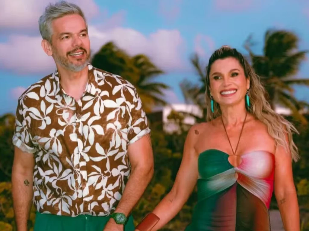 Otaviano Costa e Flávia Alessandra