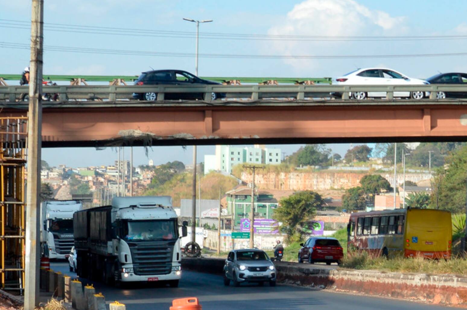 Via Expressa será completamente interditada para obras nesta semana em Contagem
