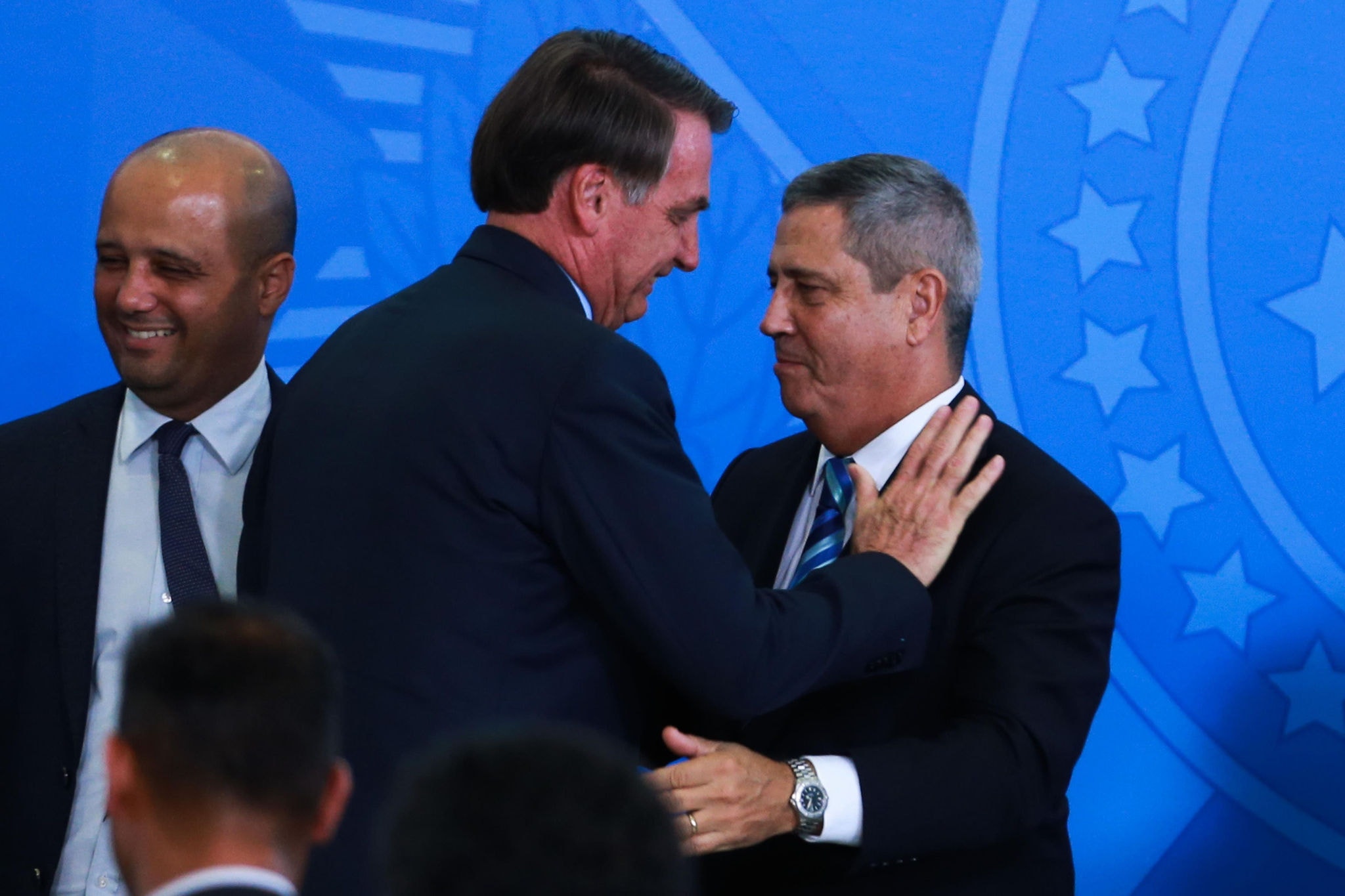 Jair Bolsonaro e Walter Braga Netto