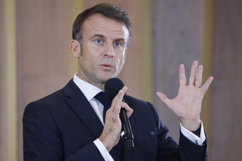 O presidente francês, Emmanuel Macron