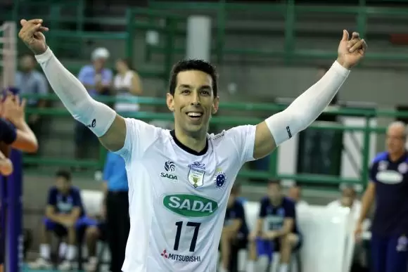 Ex-levantador do Cruzeiro conquistou a principal liga brasileira em nove ocasiões.