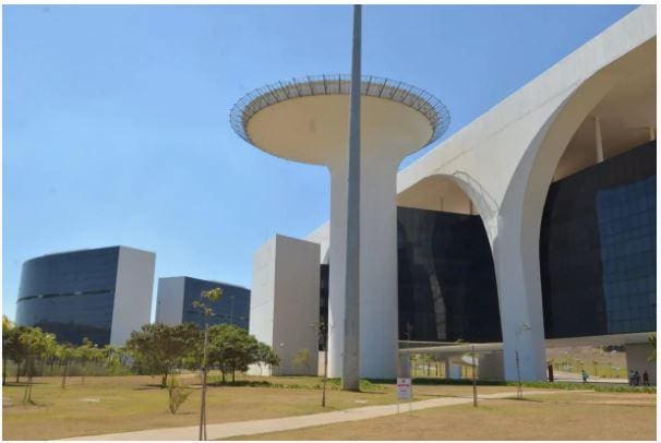 Fachada da Cidade Administrativa, sede do governo do Estado de Minas Gerais