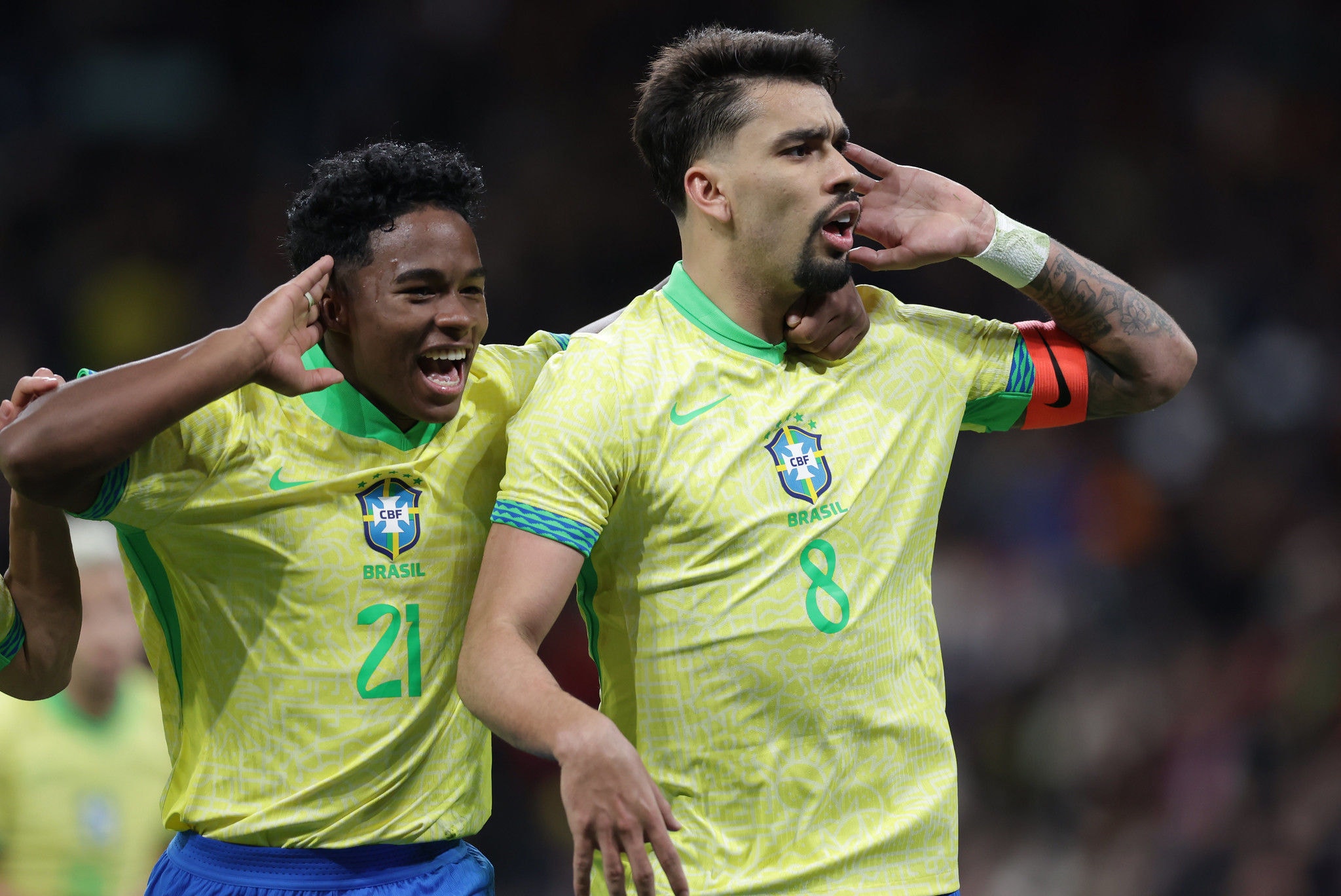 Endrick e Lucas Paquetá estão entre os convocados para a seleção brasileira