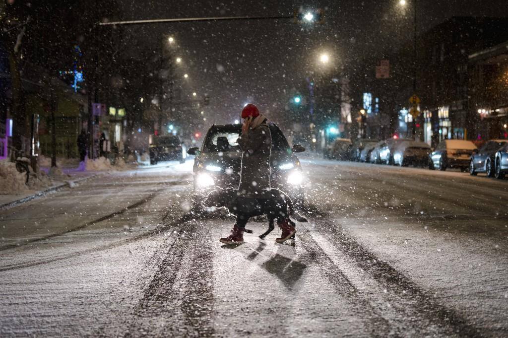 frio intenso tempestade quebec canadá