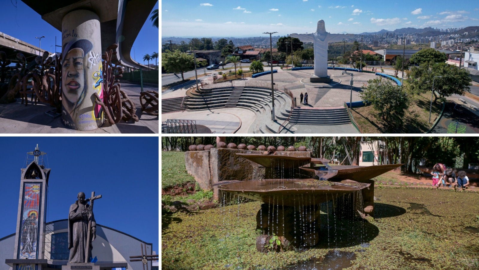 O Barreiro tem seu próprio Cristo Redentor e já abrigou a “Casa de Descanso do Prefeito”