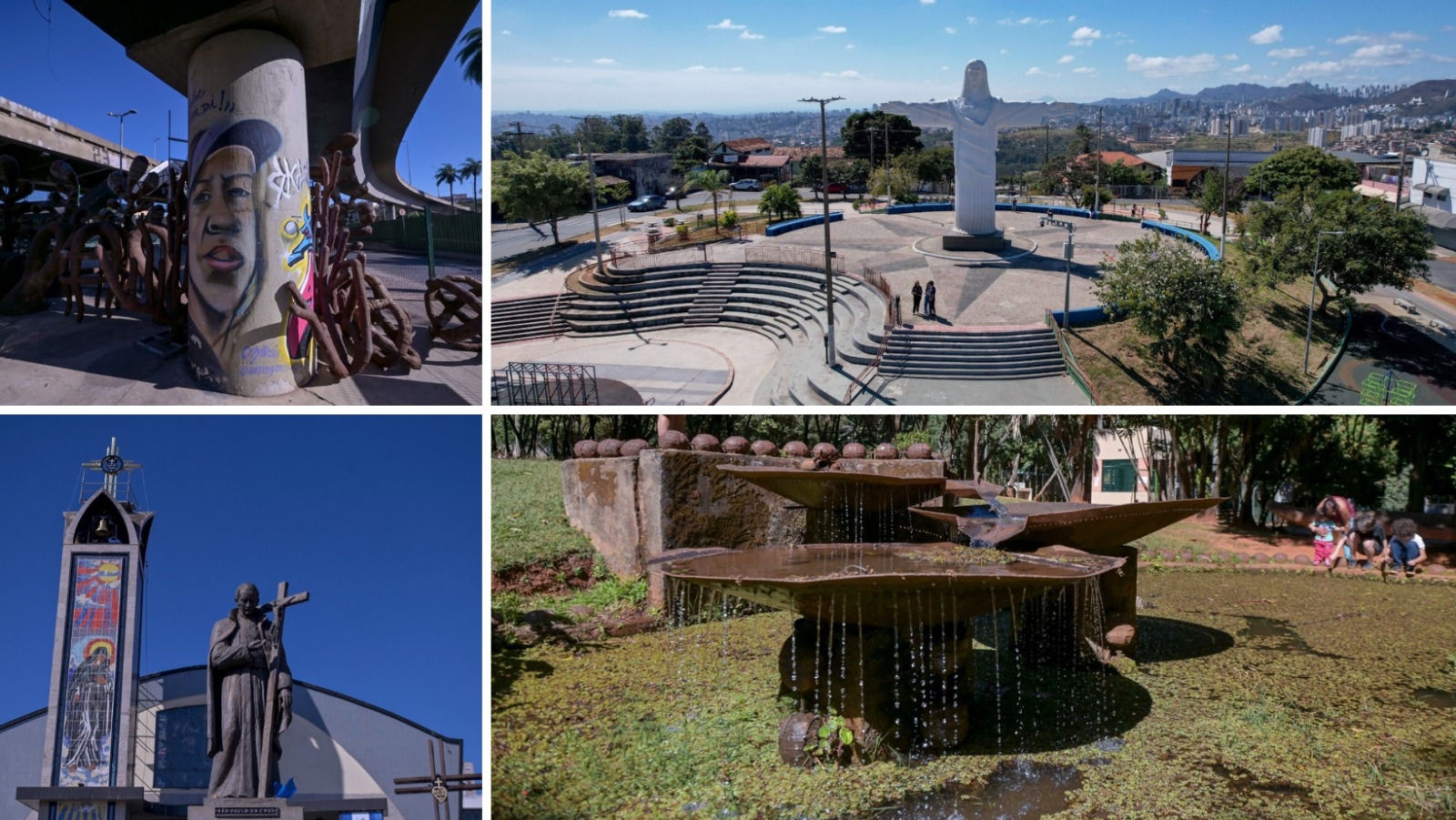 O Barreiro tem seu próprio Cristo Redentor e já abrigou a “Casa de Descanso do Prefeito”