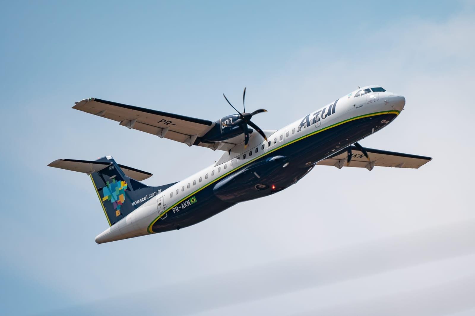 Avião da Azul Azul vai aumentar a frequência de voos entre Belo Horizonte e Cabo Frio no verão