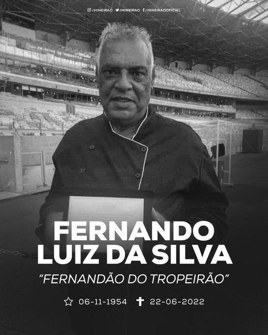 Mineirão lamenta morte de 'Fernandão do Tropeirão'
