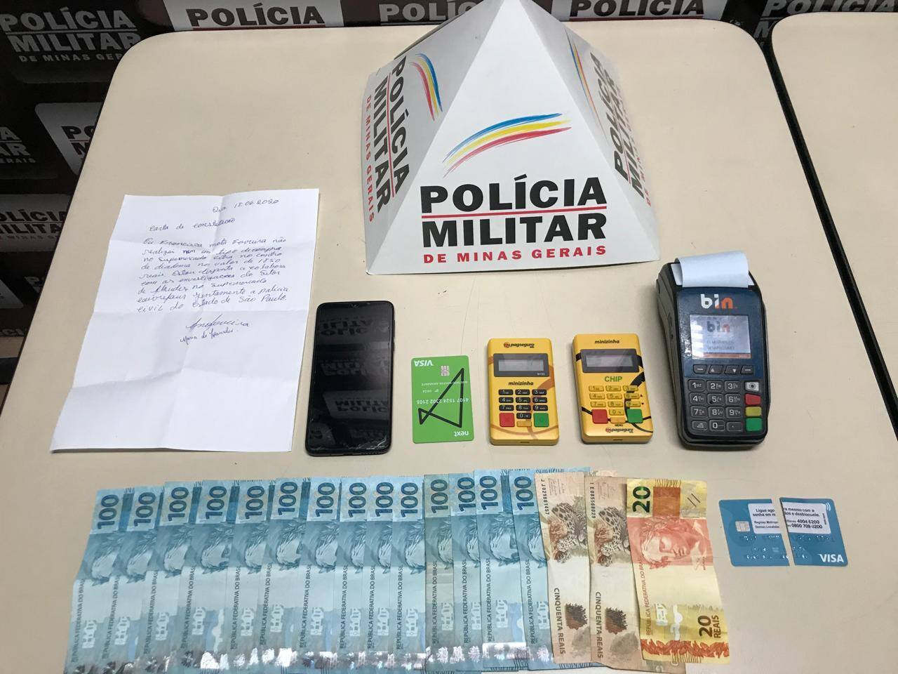 Golpista em Contagem