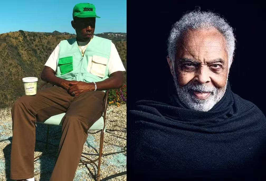 Tyler, The Creator e Gilberto Gil