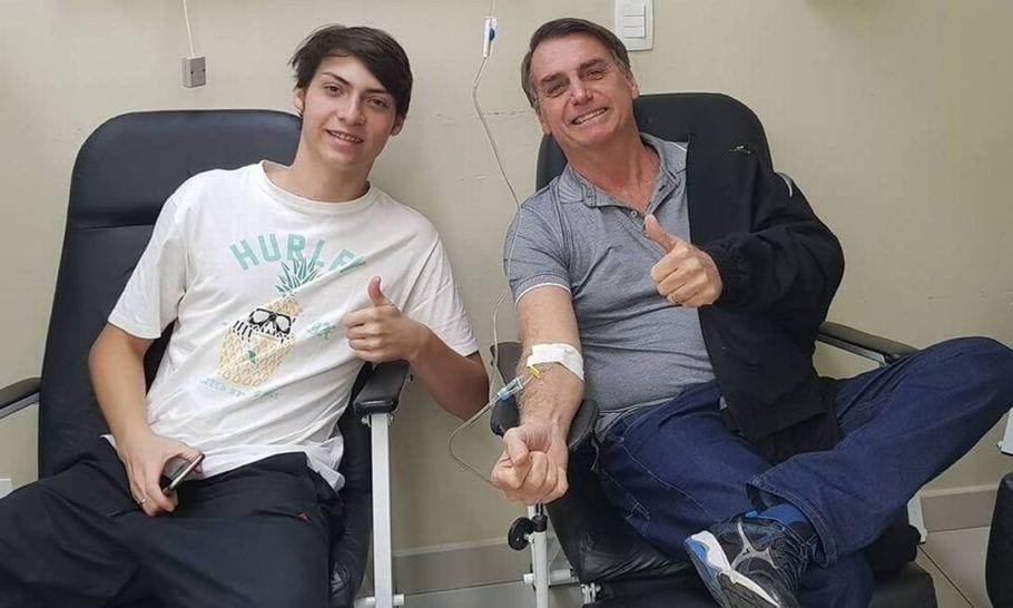 Jair Renan e o pai, Jair Bolsonaro