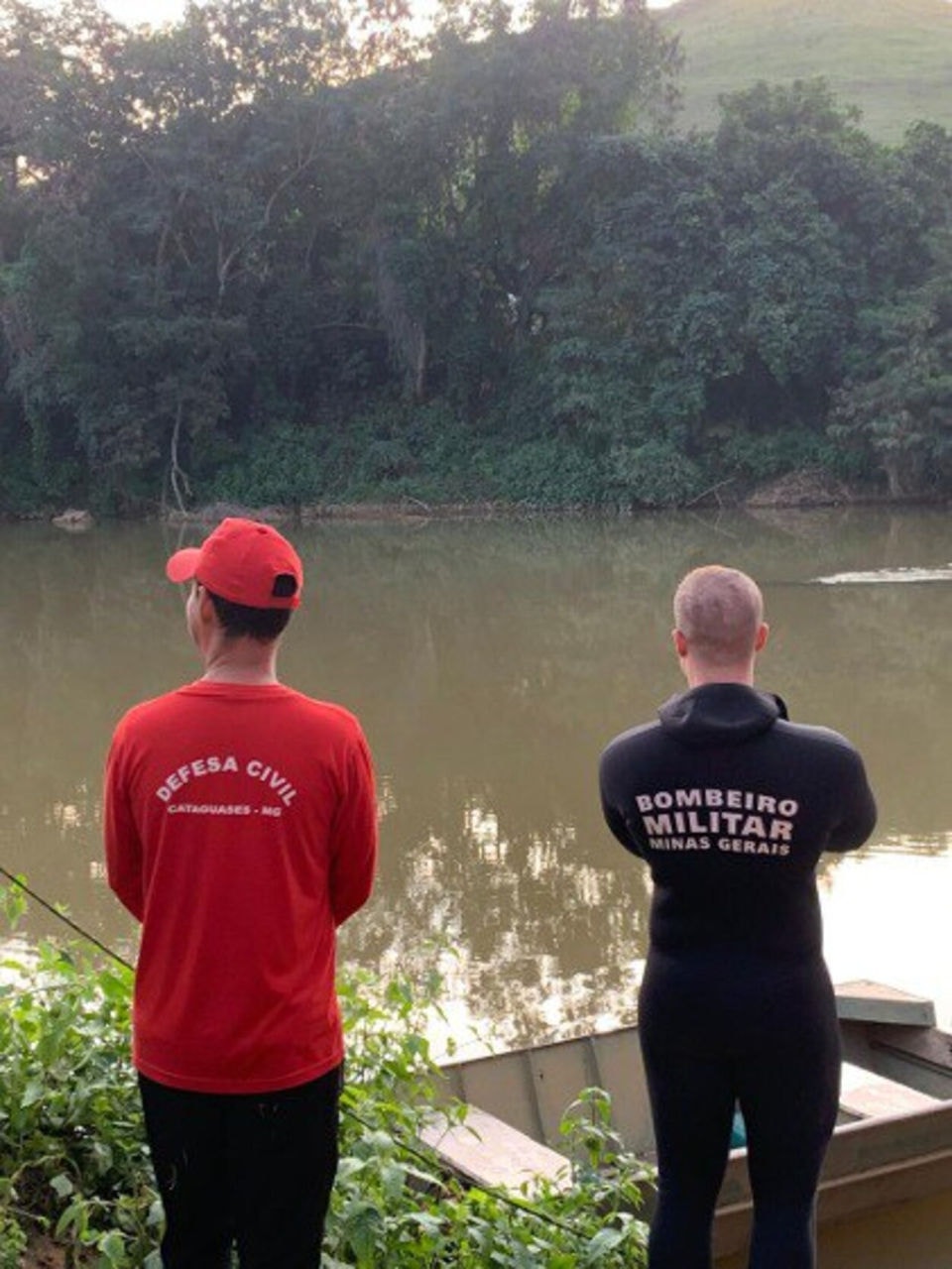 Corpo foi encontrado no rio Pomba