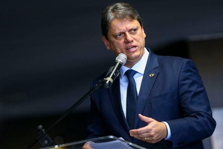 Ministro da Infraestrutura, Tarcísio Freitas