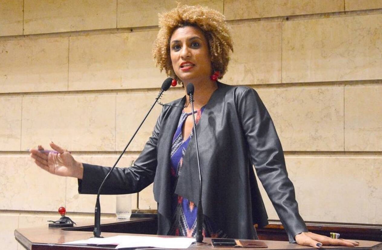 Marielle Franco na Câmara Municipal do Rio de Janeiro