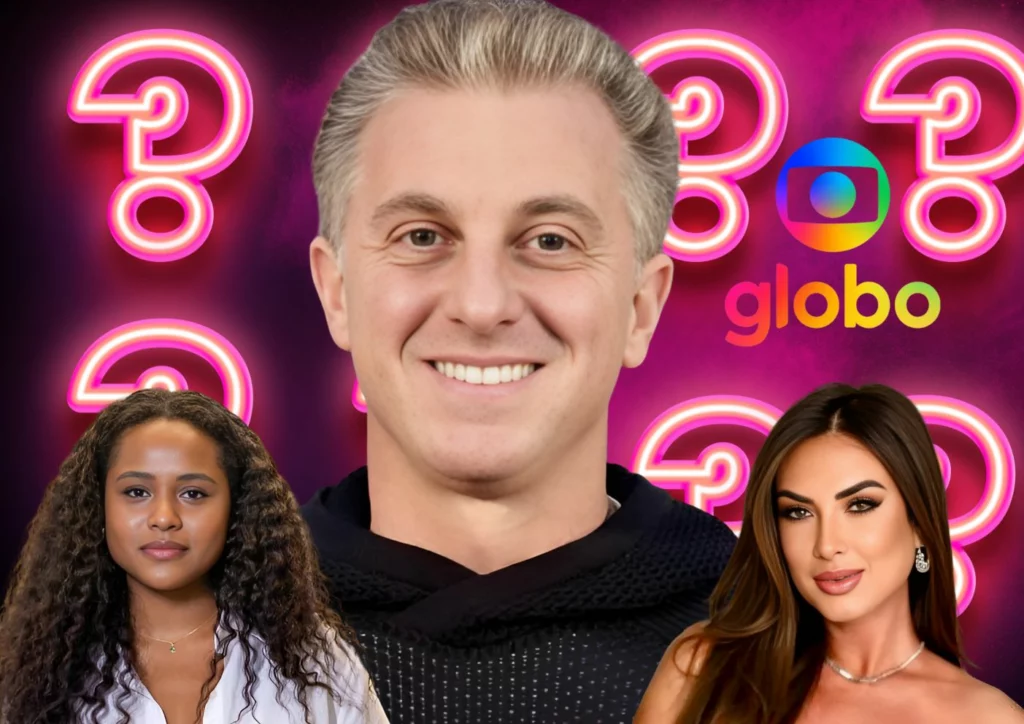 Luciano Huck nos bastidores da Globo  - Divulgação/TV Globo 