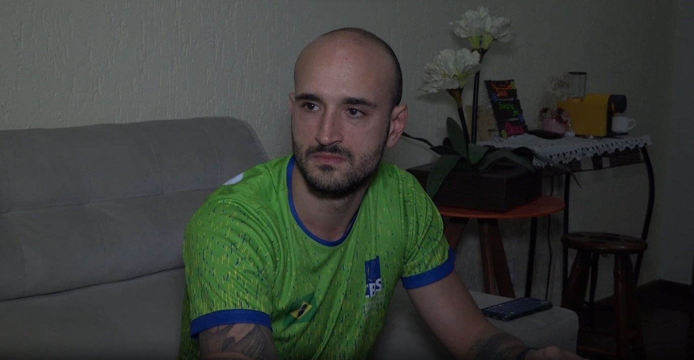 Gabriel Diniz, de 33 anos, está angustiado sem saber se vai poder disputar os Jogos