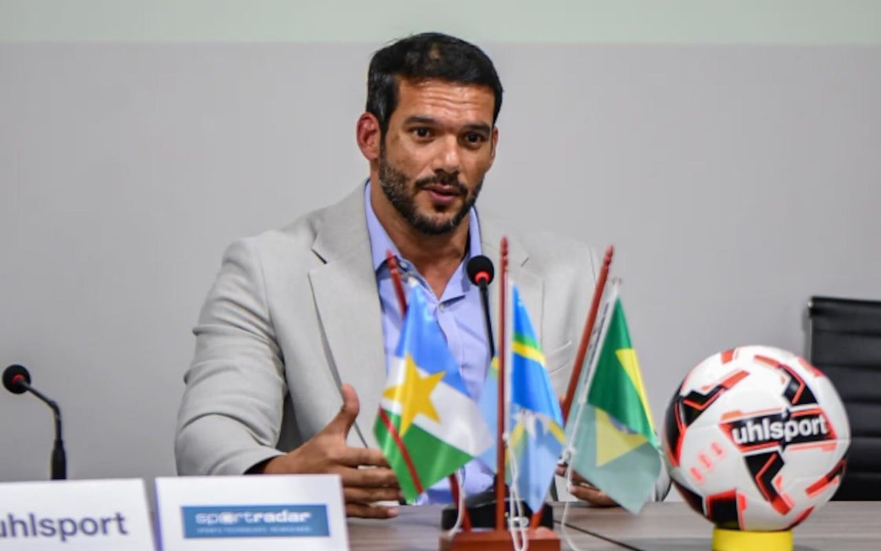 Samir Xaud foi o único candidato à presidência da CBF