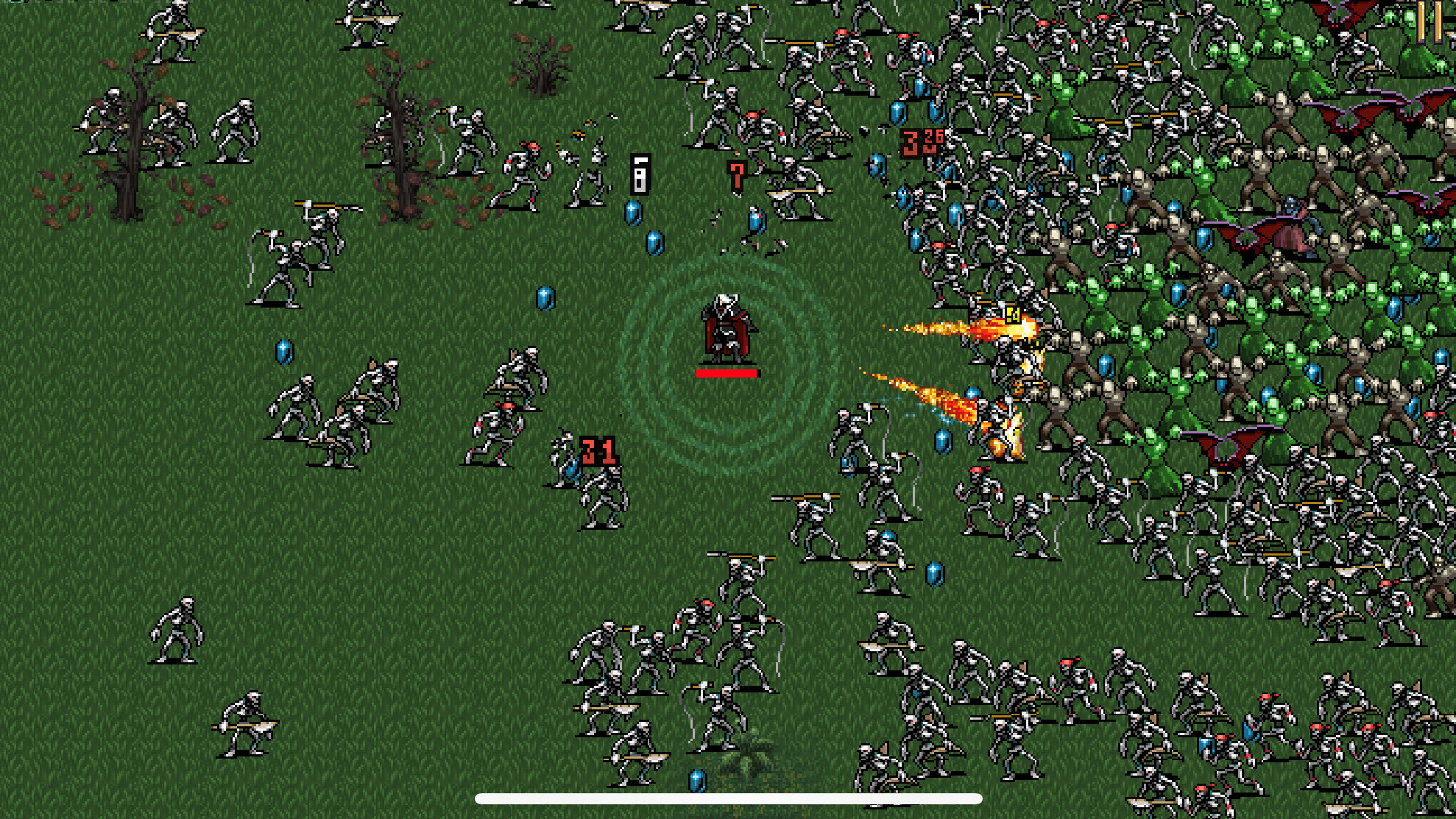 Game jogo Vampire Survivor roguelike
