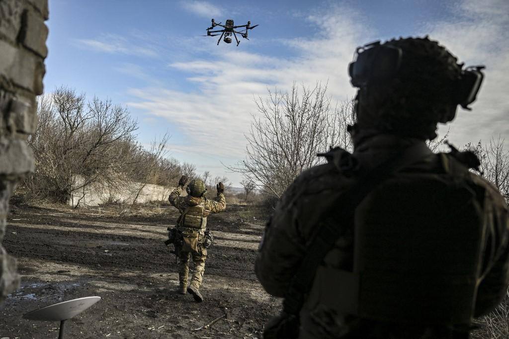 A Rússia faz ataques praticamente diários com drones contra a Ucrânia