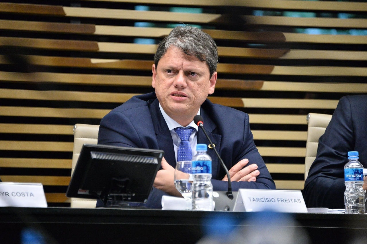 O ministro da Infraestrutura, Tarcísio Gomes de Freitas, cumpre agenda em Juiz de Fora, Zona da Mata