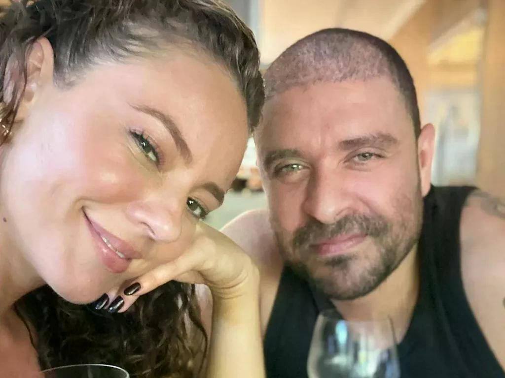 Paolla Oliveira exibe cliques de viagem com Diogo Nogueira: “Pós turbilhão do carnaval”