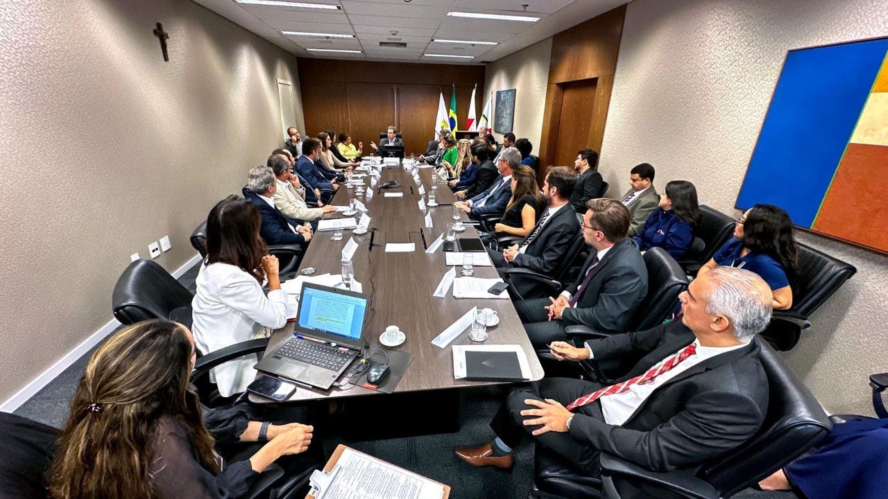 TJMG. Representantes do governo de Minas e de prefeituras se reuniram  para audiência de conciliação sobre o ICMS da Educação