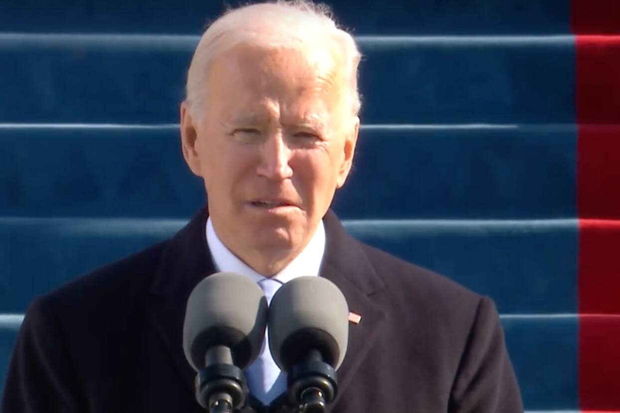 Joe Biden clama união nos EUA na posse: 'a política não precisa ser um incêndio'