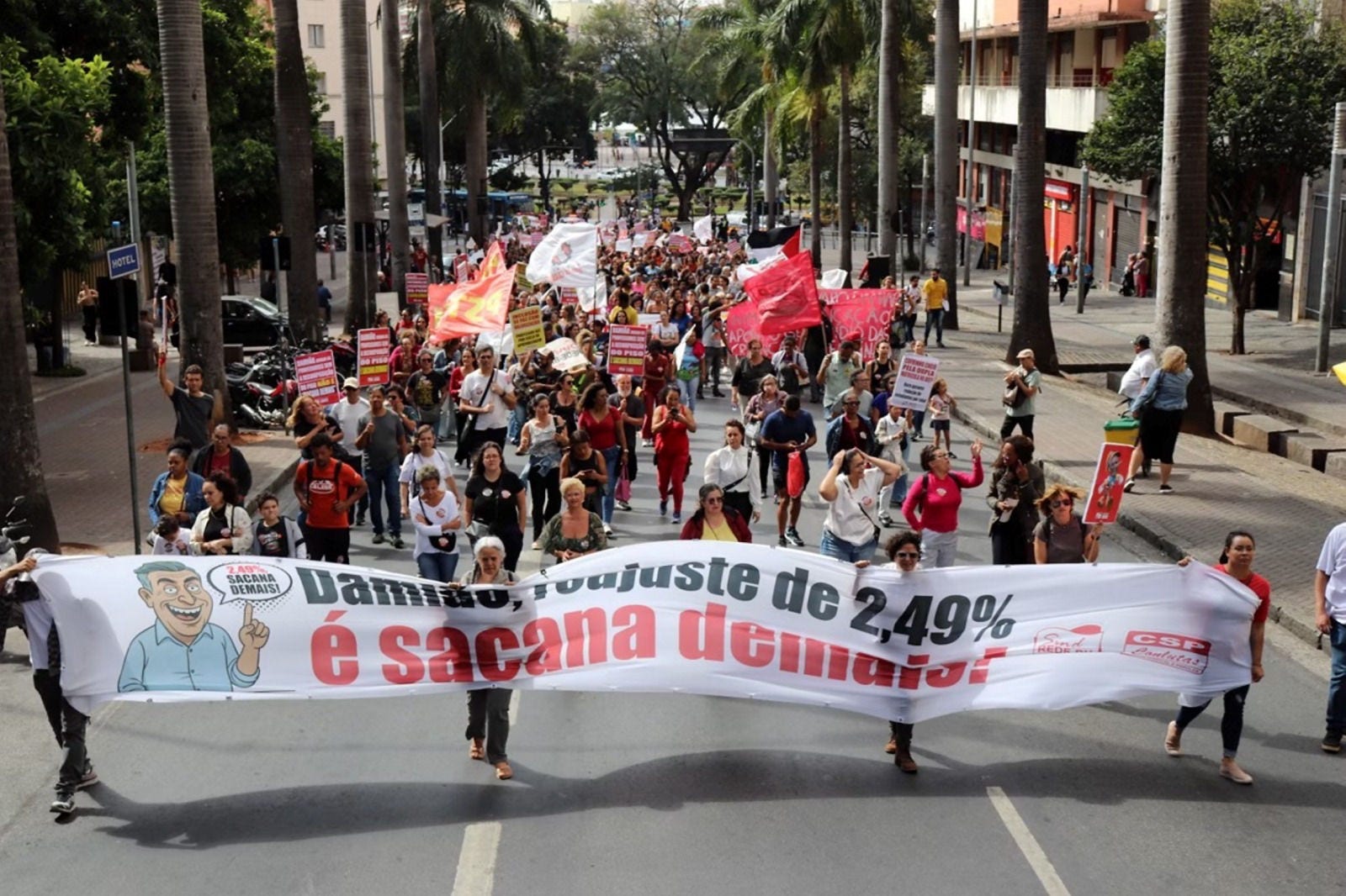 Greve acontece desde o dia 6 de junho