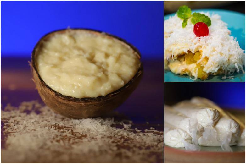 Coco é ingrediente versátil e pode ser usado em cocada, pavê e chup-chup, por exemplo