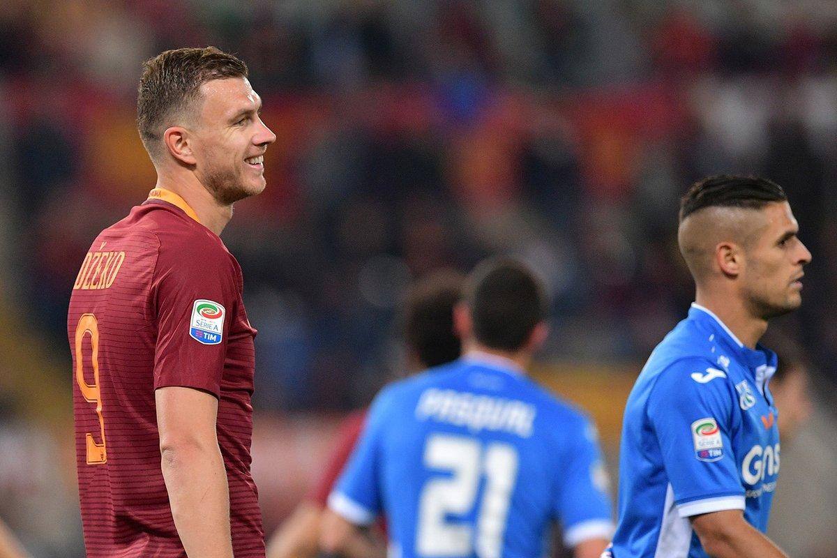 Dzeko marca no último minuto, e Roma vence Torino na estreia