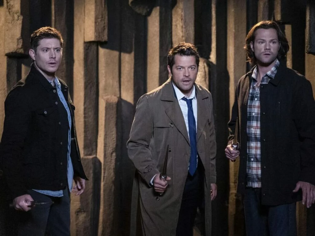 Jensen Ackles, Misha Collins e Jared Padalecki