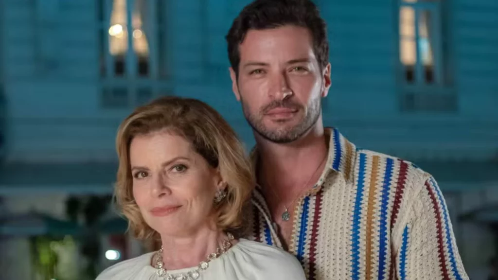 Walter (Leandro Lima) e Odete (Débora Bloch)