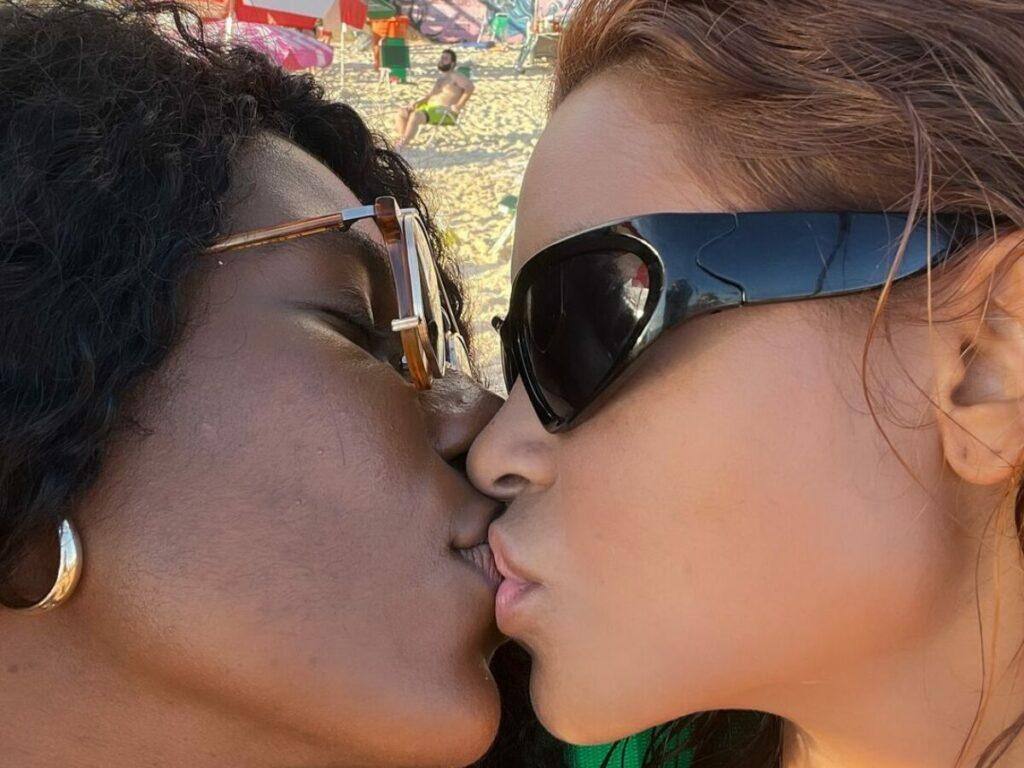 Lucy Alves completa 38 anos e ganha declaração especial da namorada, Indira Nascimento