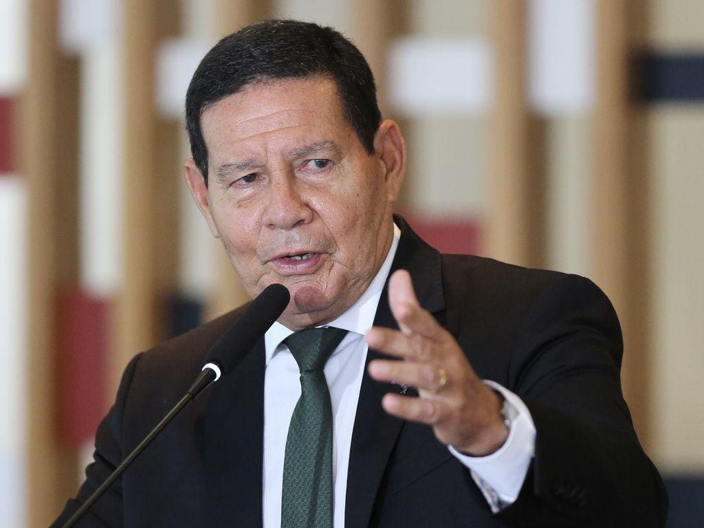 Vice-presidente Hamilton Mourão