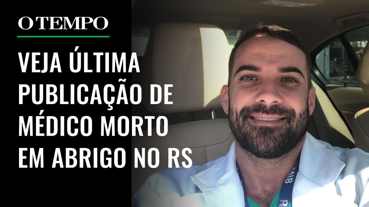 Médico Leandro Medice morto no RS
