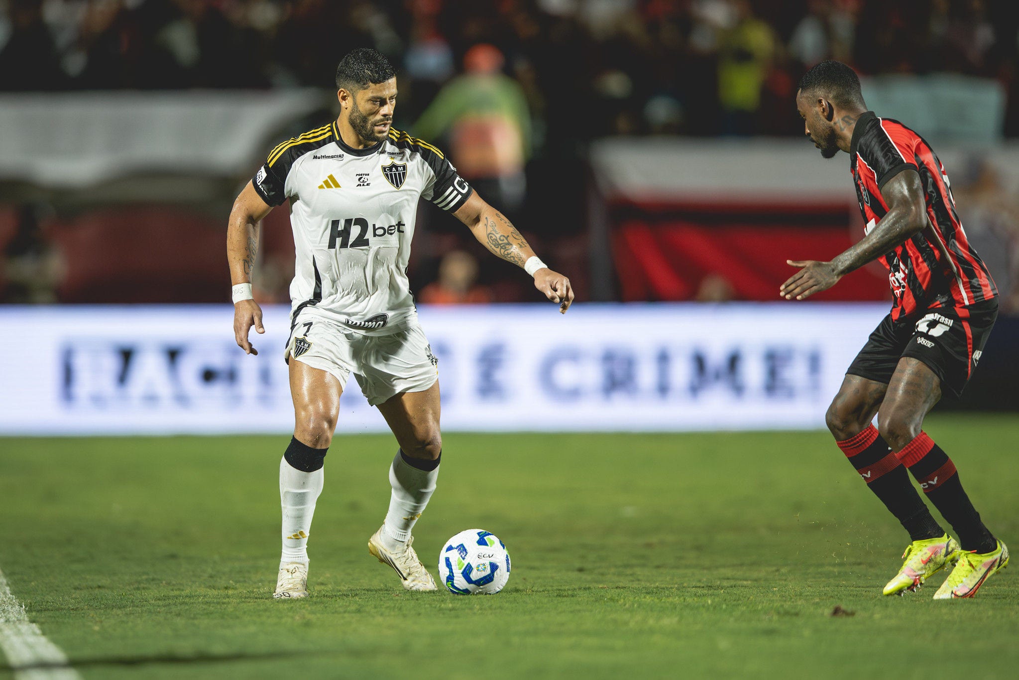 Hulk é o artilheiro do Galo no Brasileiro com apenas quatro gols