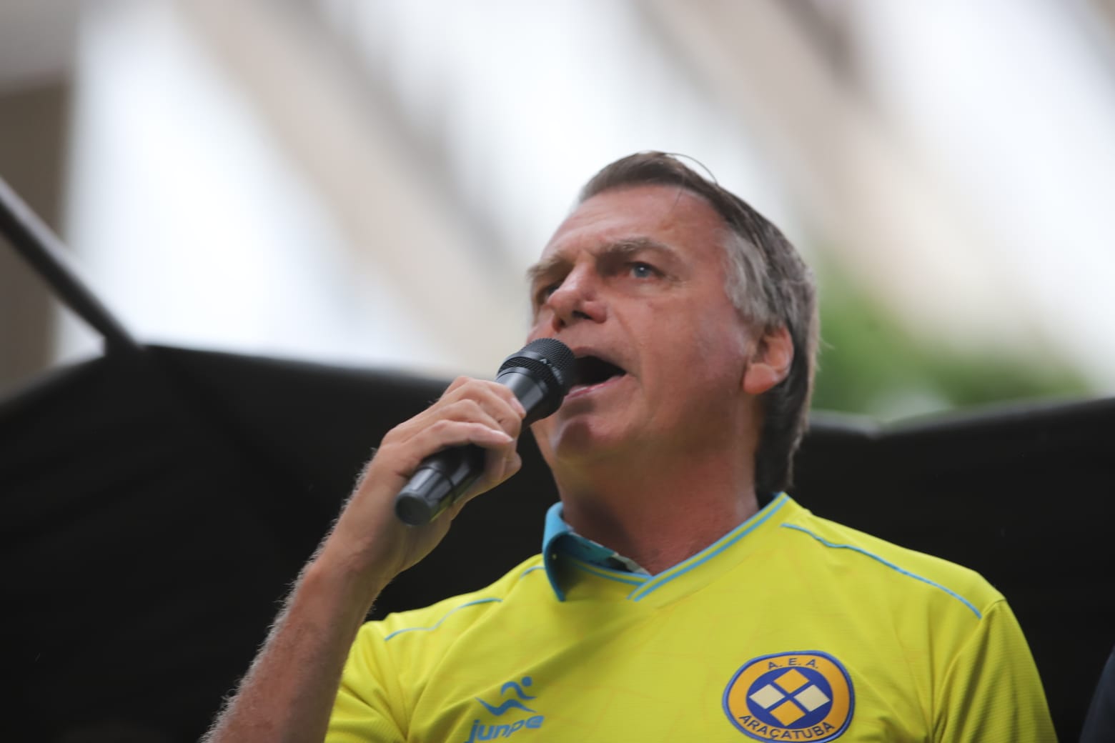 Ex-presidente falou a apoiadores em BH 